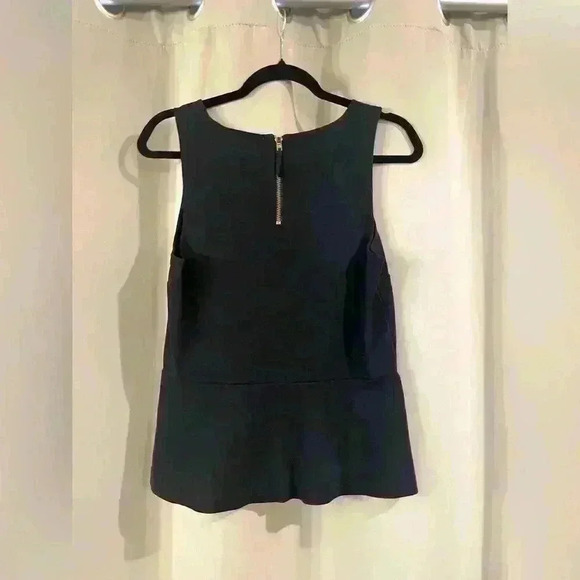 Women’s Navy Blue Sleeveless J.Crew Blouse - Picture 3 of 7